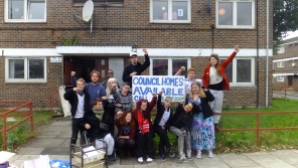 Council Homes available. Newham council promised to rehouse 40 people back on the estate